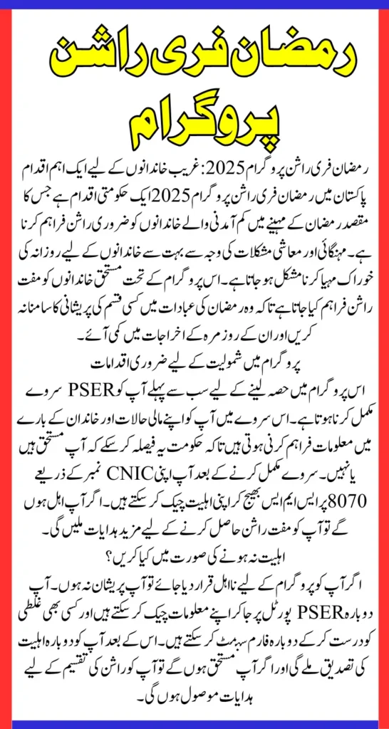 Maryam Nawaz Rashan Program 2025 Know  Complete Details For Registration And Eligibility