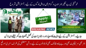 Benazir Hunarmand Program 2025, Complete Guide to Sign Up and Notable Improvements