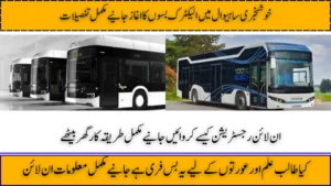 Electric Buses Launch in Sahiwal, Check Routes, Fares & Timings