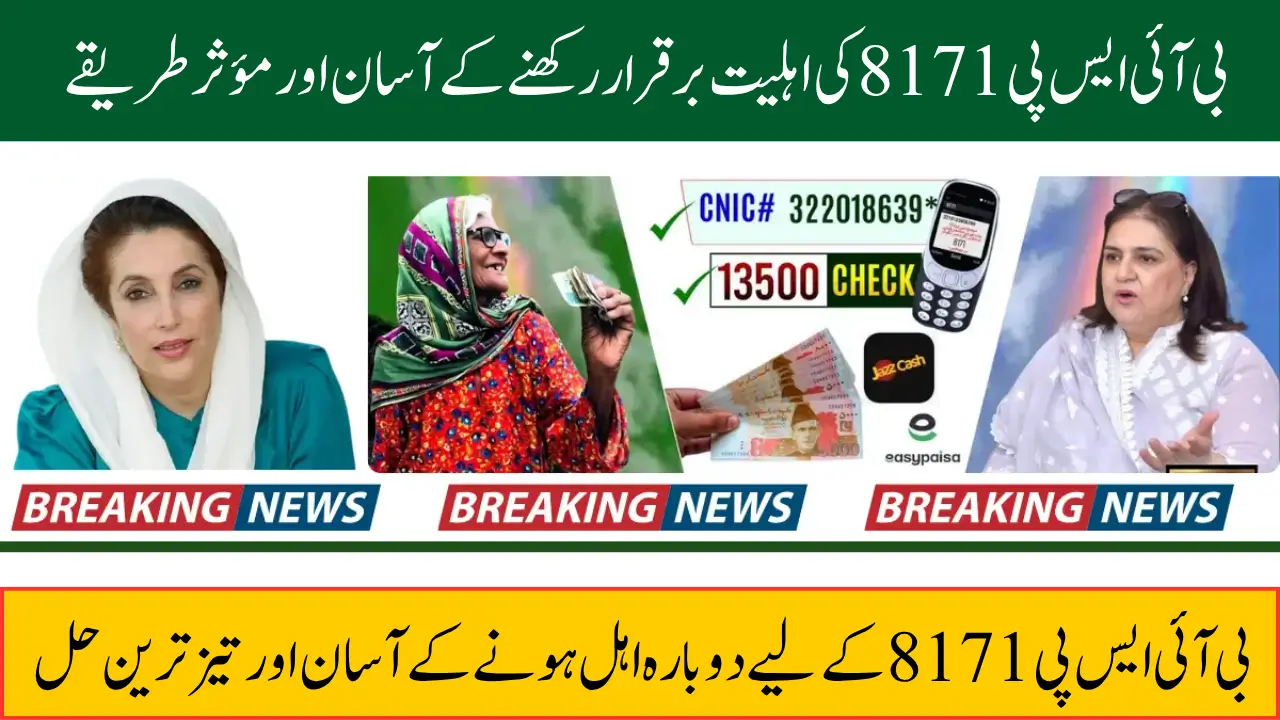 Avoid BISP 8171 Disqualification in 2025, Easy Solutions to Stay Eligible